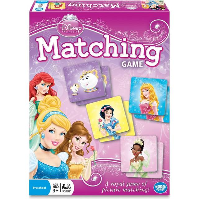 Wonder Forge Disney Princess Matching Game - Fun & Quick Memory Game f
