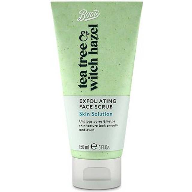 Boots Tea Tree & Witch Hazel Exfoliating Face Scrub 150ml