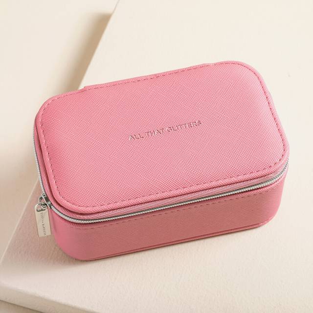 Estella Bartlett Mini Jewellery Box in Pink - pink/teal - one size