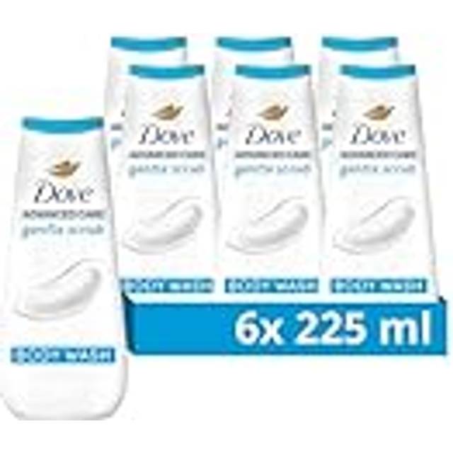 Advanced Care Gentle Scrub Body Wash Exfoliating Minerals 6x 225 ml