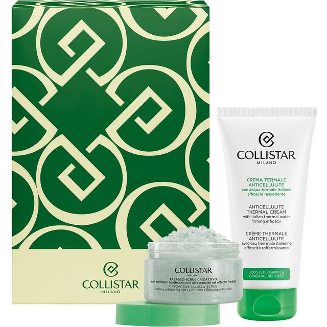 Collistar Anti-Cellulite Thermal Cream Kit Thalasso Cryoactive Scrub