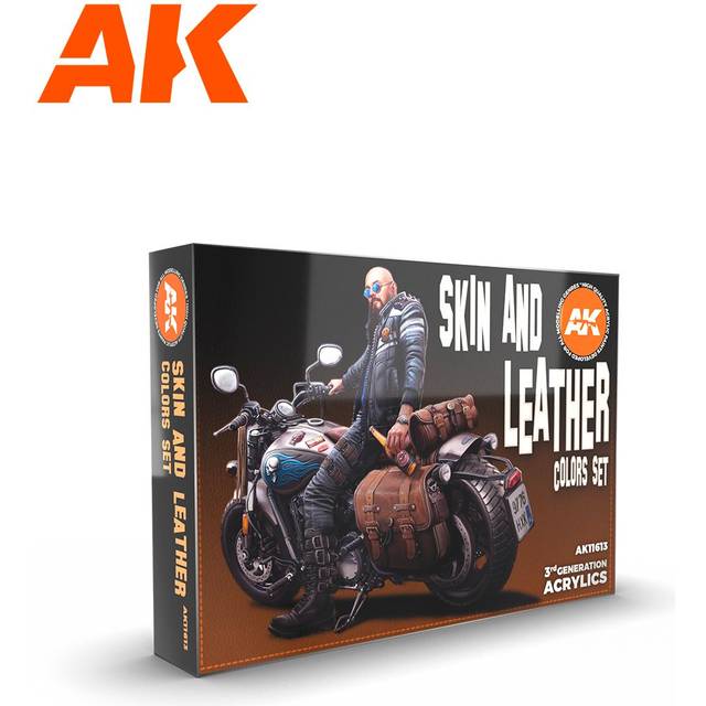 AK Interactive - Skin and Leather Colours Set
