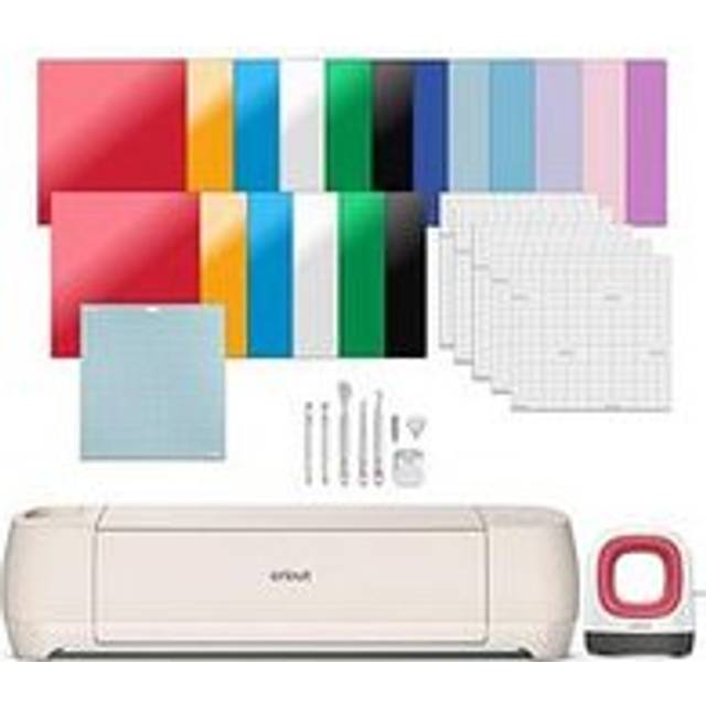CRICUT Explore 4 DIY Digital Cutting Machine Deluxe Bundle, Cream