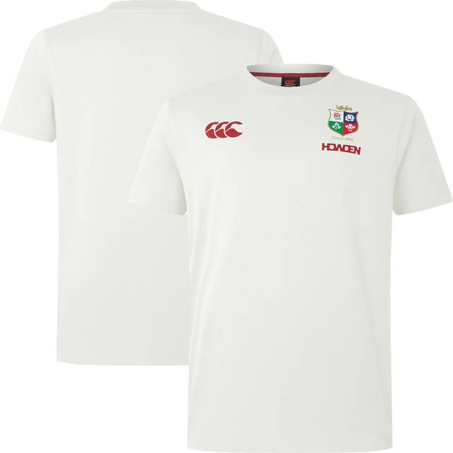 British & Irish Lions Cotton Jersey T-Shirt - Off White