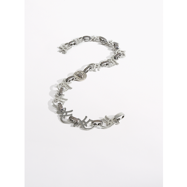 Fierce Folklore Coin Necklace Silver, O/S