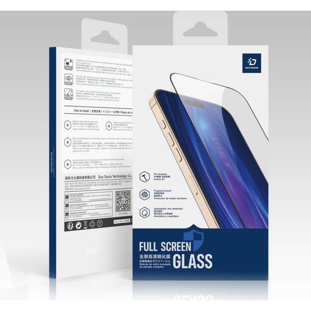 For Motorola Edge 60 Fusion 10pcs DUX DUCIS 0.33mm 9H Medium Alumina Tempered Glass Film