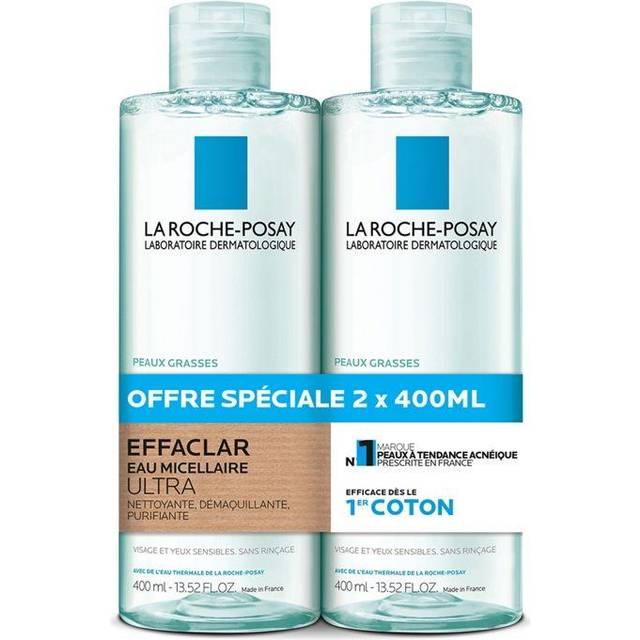 La Roche-Posay Effaclar Eau Micellaire Purifiante 2x400 ml