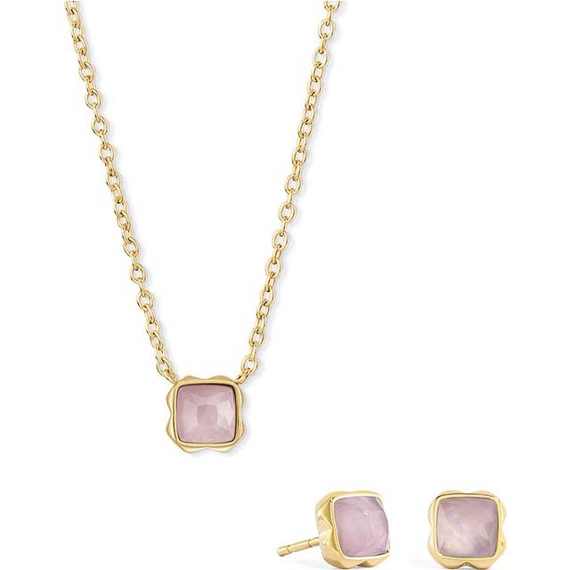 Coeur de Lion Schmuck-Set 1301/54-1920 - rosa