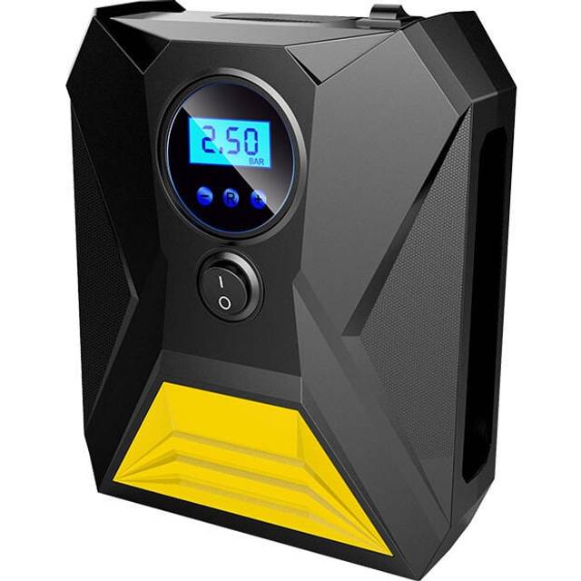 GABRIELLE Car Tire Inflator, Portable 12V Air Compressor with Memory Function
