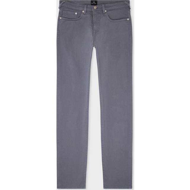 PS Paul Smith Tapered-Fit Mid Grey Garment-Dyed Organic Cotton-Stretch Jeans - 29-R