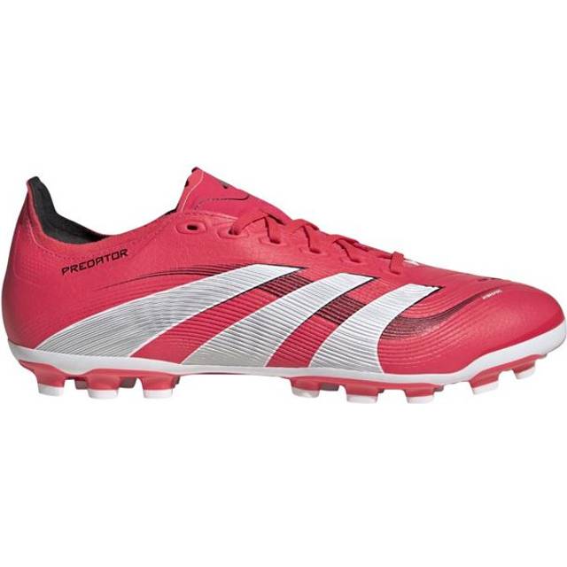 adidas Predator League 2g/3g Ag Pure Victory - Lucid Red/vit/svart - Konstgräs (Ag) - ['Röd'] (47⅓)