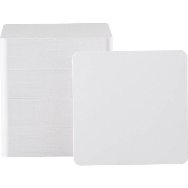 Matsuyama paper coasters white rounded corners sheets 90/0.5mm 2,000 white