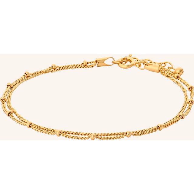 Pernille Corydon Galaxy Armband 18 kt. Guldpläterad Silver b-587-gp - Dam - 925 Sterling Silver - Gold (16 cm)