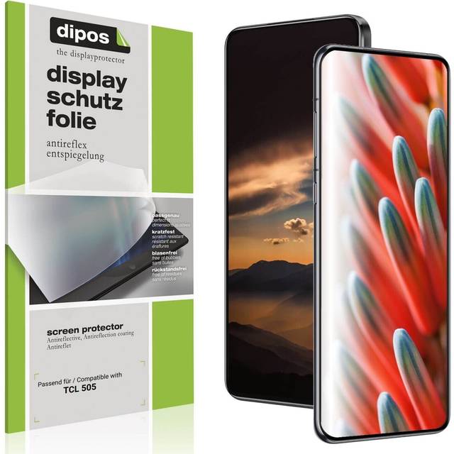 4x screen protector for tcl 505 protection anti glare dipos