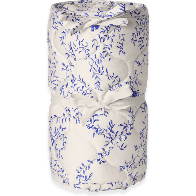 Garbo&Friends Jardim Satin quiltat spjälsängsskydd 30x360 cm