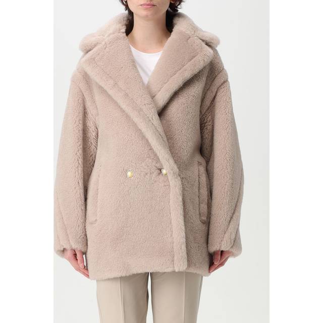 Max Mara Women's Wool Coat in Beige | Size Medium | 11081011600 (M)