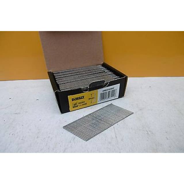 Dewalt dnba1638sz 38mm 16gauge 20 stainless steel brads nails dc618 dcn660