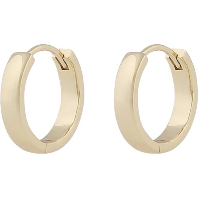 Snö Of Sweden Lara Small Ear Ring Plain Gold Onesize