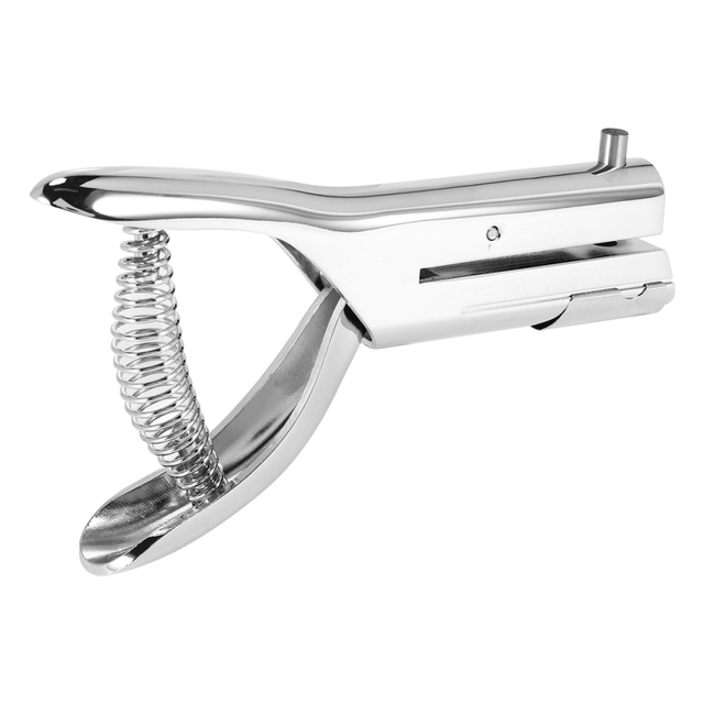 Hole Punch 1/4 Inch, Heavy Duty Punch, Paper Card Portable Handheld Long, 2 Inch Reach Deep (6Mm)