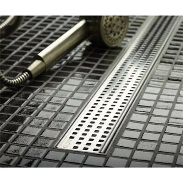 ACO ShowerDrain Plus 37242 48&quot; Linear ShowerDrain - Square