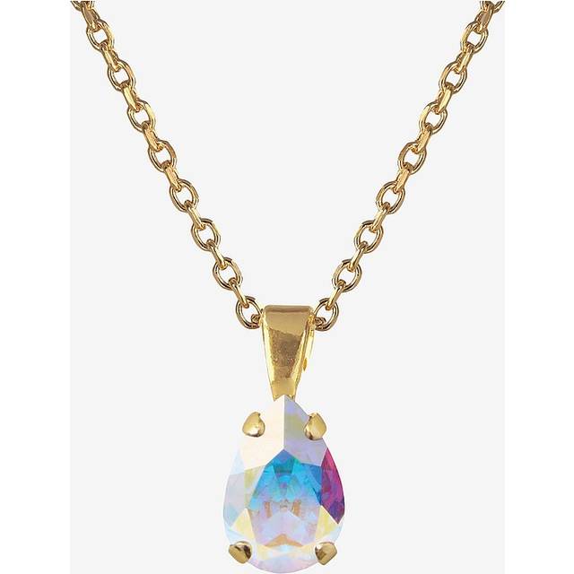 Caroline Svedbom - Halsband Petite Drop Necklace - Guld
