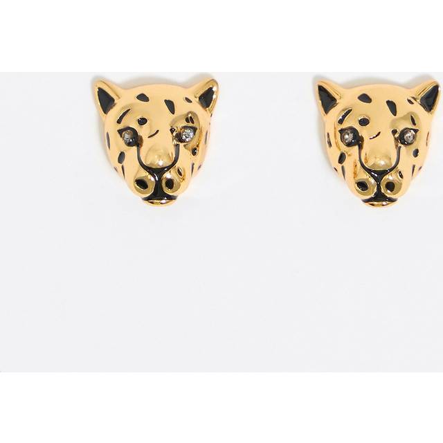 Gold panther earrings - GOLD - UN