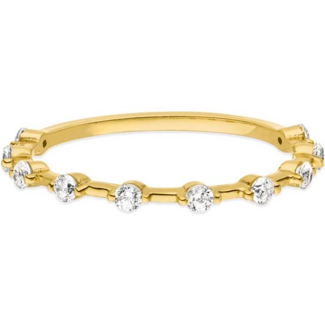 VEYNOU - 14kt yellow gold Daisy diamond ring - unisex - 14kt Recycled Yellow Gold/Lab Grown Diamond - 53