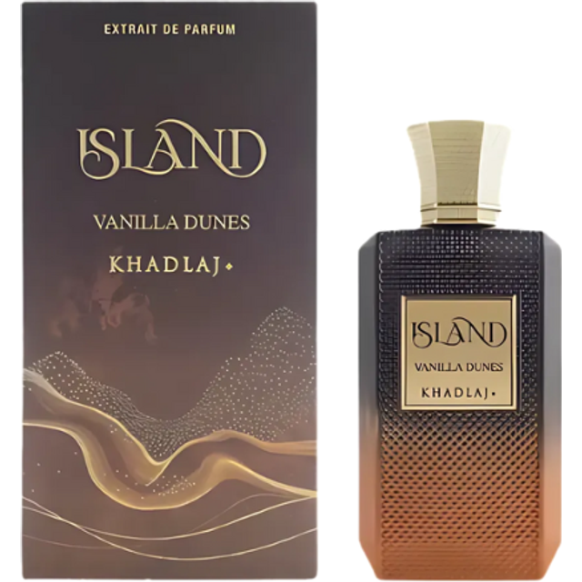 Khadlaj Island Vanilla dune 100ml Extrait Perfume for Women and Men
