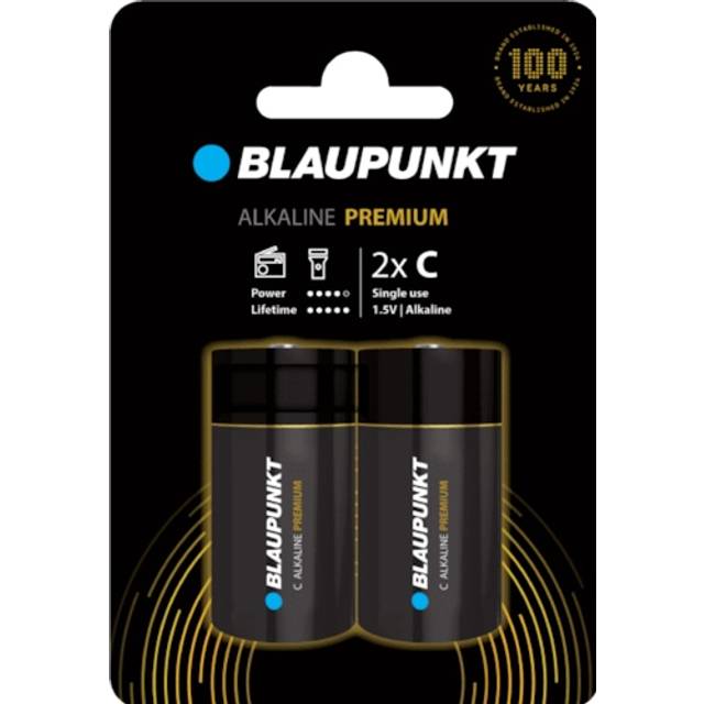 Batteri R14 (C) Blaupunkt Alkaliskt 1.5 V 2 st