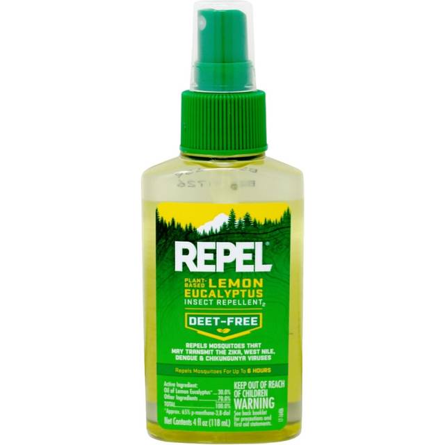 Lemon Eucalyptus Natural Insect Repellent 4Ounce Pump Spray