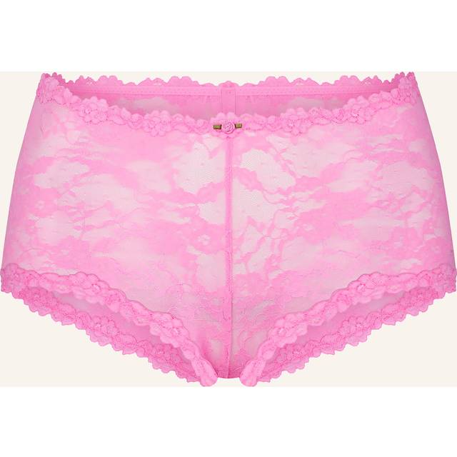 SKIMS Boy Short | Pink | 3XL | Stretch Lace - Sugar Pink