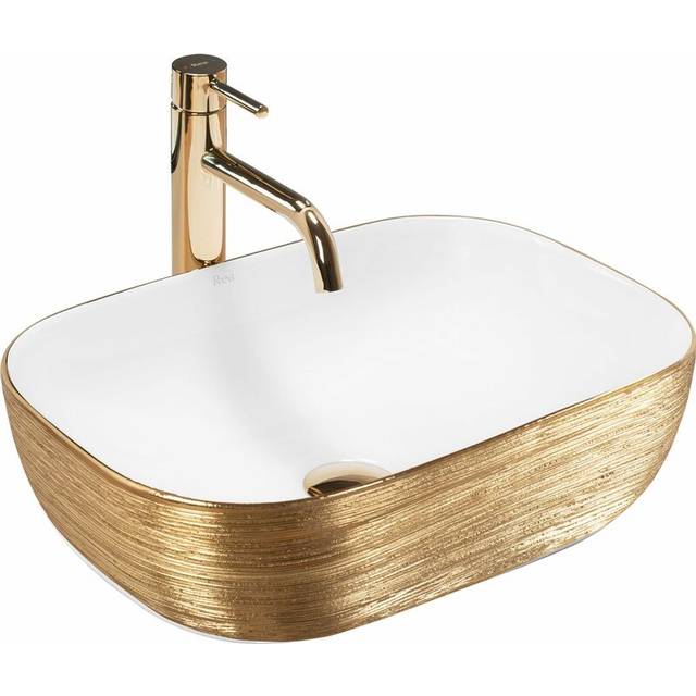 Countertop Basin REA Belinda White Or Brush