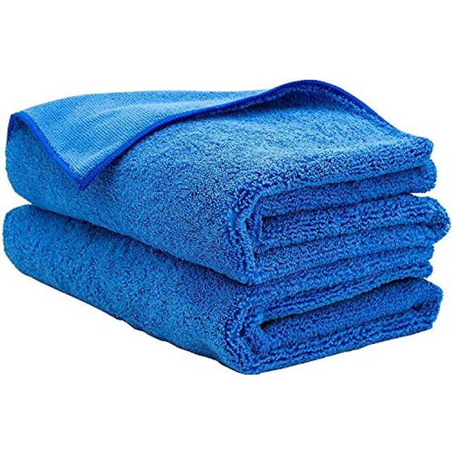 AIDEA Professional Microfiber Drying Towel-2PK  Premium Scratch-Free  Strong Water Absorption Towels for cars  SUVs  RVs  Trucks  and Boats gifts(24 i