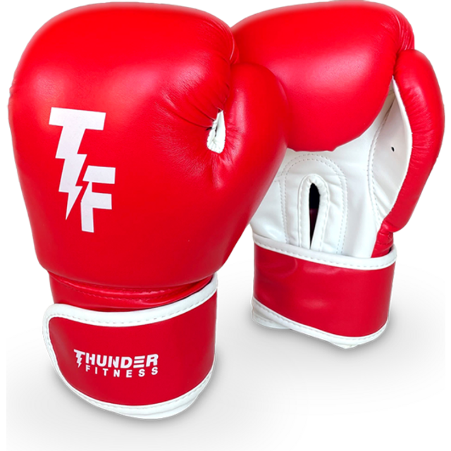 Thunder Fitness Boxningshandskar För Barn - 6 Oz Kampsport RED - 6 oz