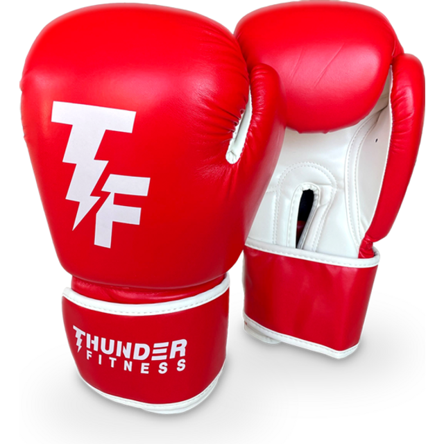 Thunder Fitness Boxningshandskar För Barn - 8 Oz Kampsport RED - 8 oz