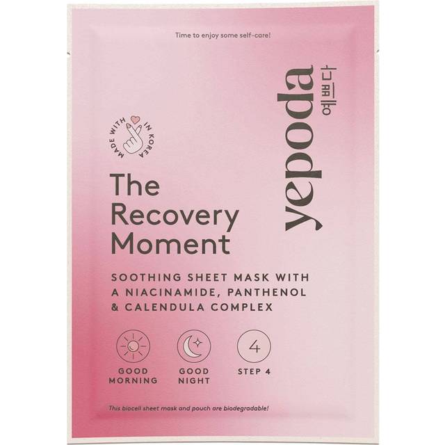 Yepoda Beroligende Stofmaske Med Niacinamid 25ml