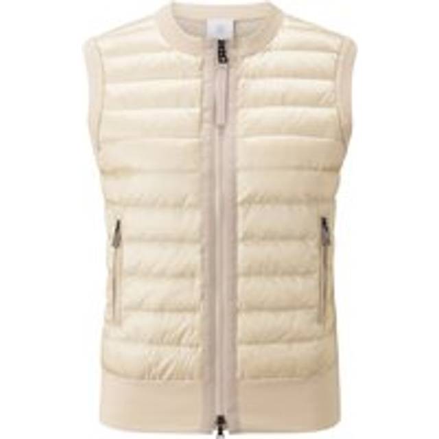 BOGNER Zira hybrid knitted waistcoat for women - Sand - 40