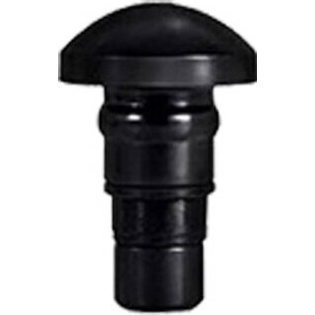 (a-18mm-Black-B12) Massage gun head vibrating fascia gun accessories silicone head lengthened fascia massage gun striking vibrator