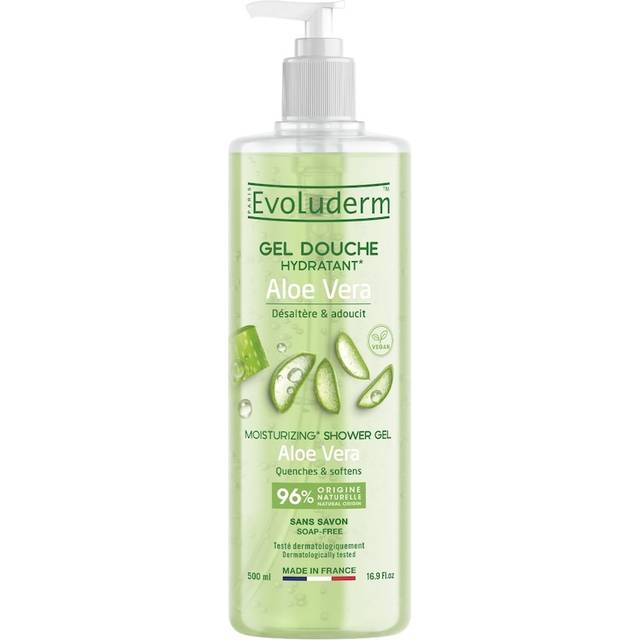 Evoluderm Moisturising Aloe Vera Shower Gel 500ml