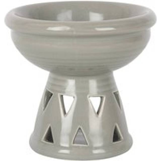 Something Different Ceramic Deep Bowl Oil Burner - Grey - one size