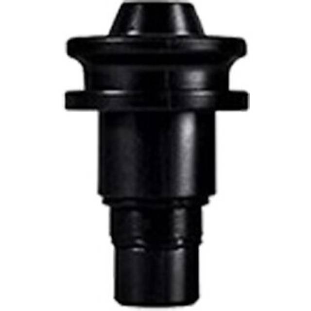 (a-18mm-Black-B9) Massage gun head vibrating fascia gun accessories silicone head lengthened fascia massage gun striking vibrator