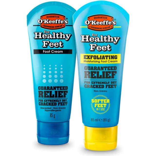 Healthy Feet 80ml & Healthy Feet Exfoliating 80ml (Twin Pack)