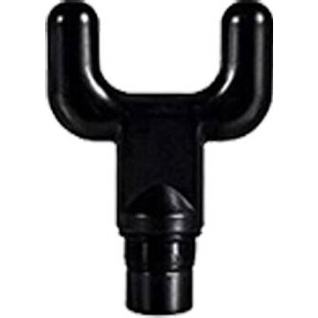 (a-18mm-Black-B3) Massage gun head vibrating fascia gun accessories silicone head lengthened fascia massage gun striking vibrator