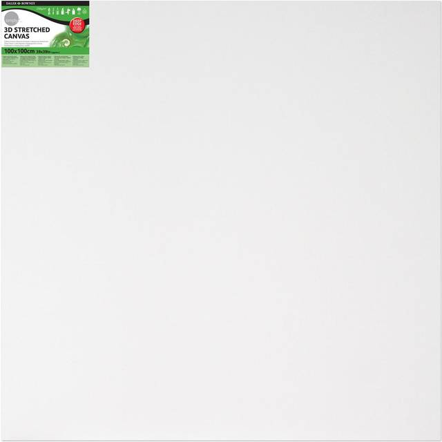 Daler Rowney Simply 3D Deep Edge Cotton Canvas 100 x 100cm