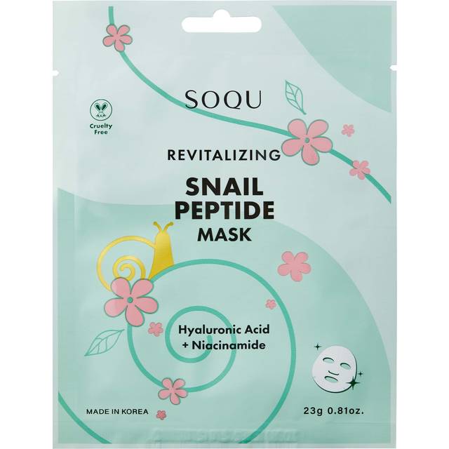 SOQU Snail Peptide Sheet Mask