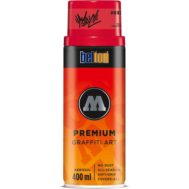 Molotow Belton Premium Spray Paint 400ml 032 - MAD C Cherry Red