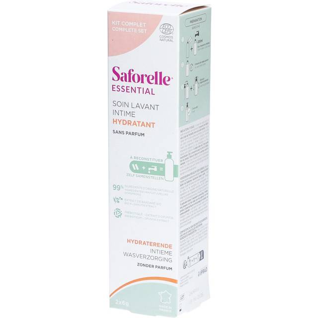 Saforelle® Essential - Soin Lavant Intime Hydratant à Reconstituer - Starter Kit