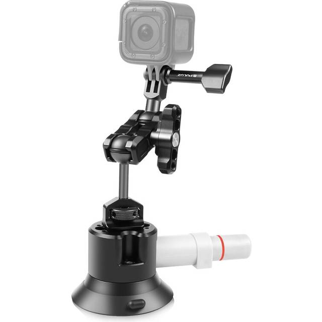 Suction Cup Mount and Magic Arm for Hero 11/10/9/8 Action Camera Bracket 3Inch Dual Rotatable Ballheads