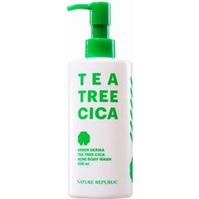 NATURE REPUBLIC - Green Derma Tea Tree Cica Acne Body Wash 300ml