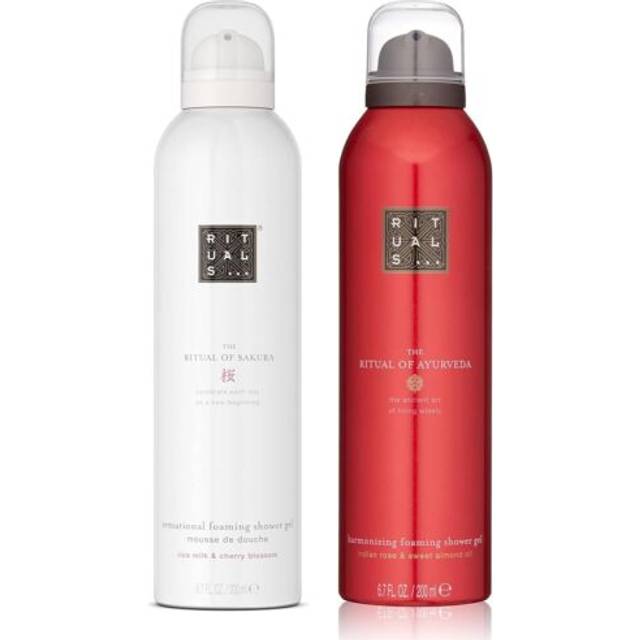 Rituals of sakura shower gel cherry blossom & ayurveda indian rose shower gel 20